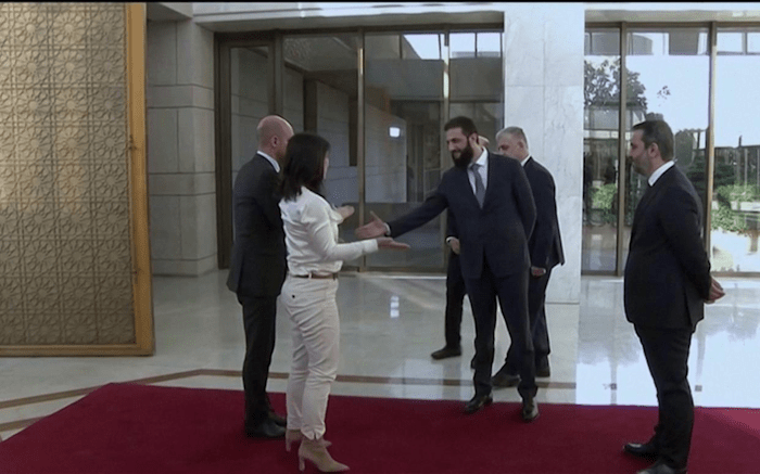 Emma Syria Ruler What a non-handshake tells us about Syria’s new ruler – Blazingcatfur